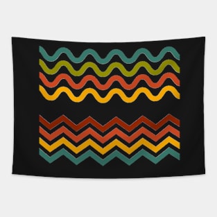 70s shapes Tapestry