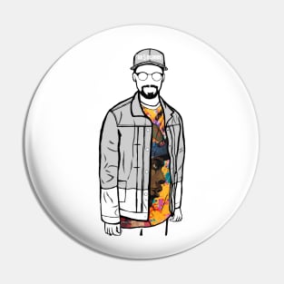 Spike Lee (Da 5 Bloods) Portrait Pin