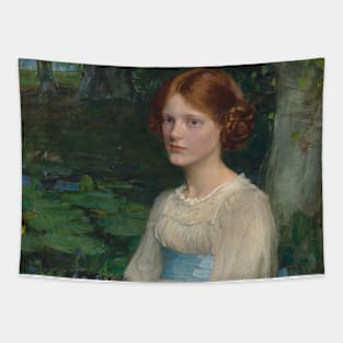 Miss Betty Pollock by John William Waterhouse Tapestry