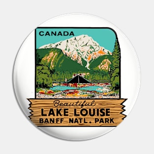 Lake Louise Vintage Style Pin