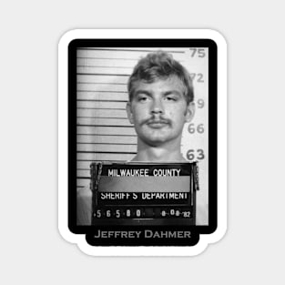 Jeffrey Dahmer Serial Killer Mugshot Magnet