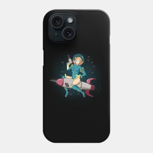 Rocket Ride Pinup Phone Case