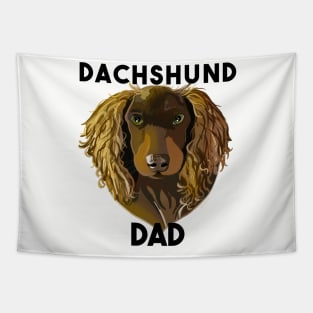 Dachshund Dad Tapestry