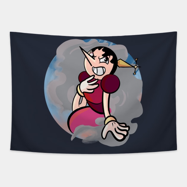 hilda berg Tapestry by inkpocket