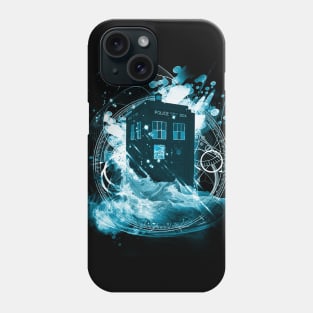 waves of space and time Phone Case