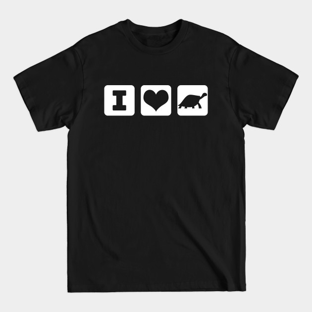 Discover I Love Turtles - Turtle - T-Shirt