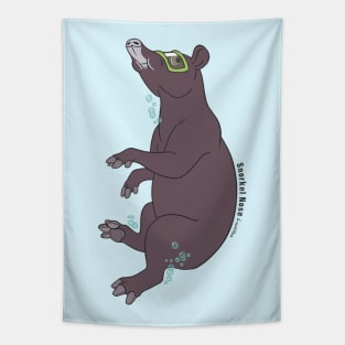 Snorkel Nose - EN - Mountain Tapir Tapestry