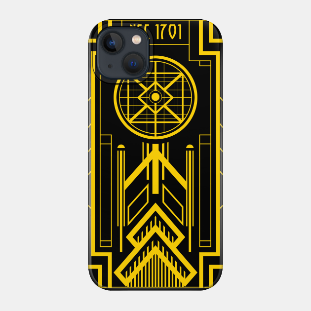 Art Deco Enterprise - Star Trek - Phone Case