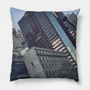 South Street Seaport, Manhattan, New York City Pillow