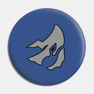 Blue Tricera Pin