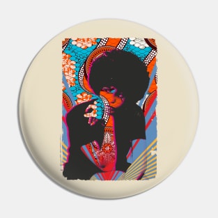 Angela Davis Pin