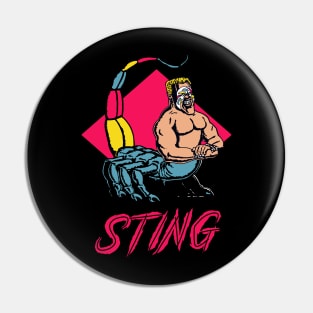 Man Named Sting Pin