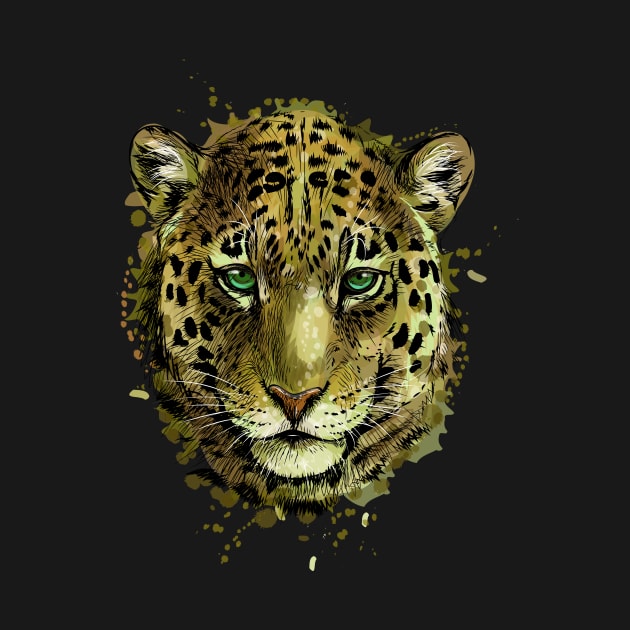 Leopard by Artwork Simpson