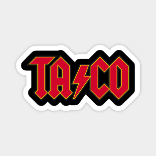 Taco Rocks Magnet