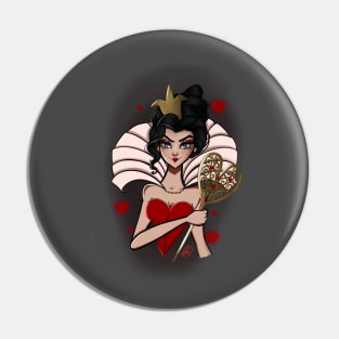 Queen of Hearts Pin