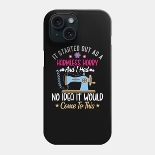 Quilting Hobby For Quilters funny Handyman Phone Case