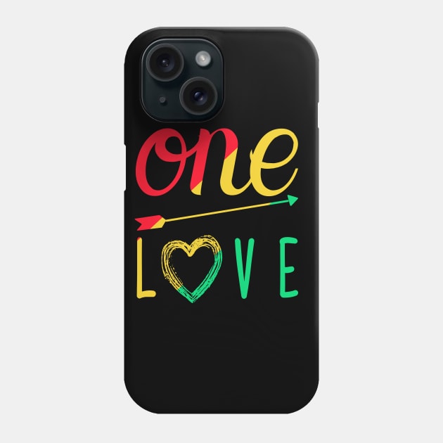 One Love Phone Case by One Love Designs