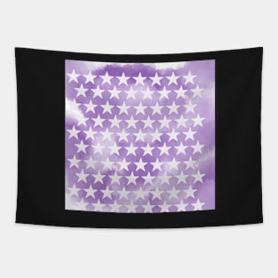 Purple star Tapestry