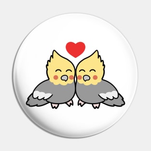 Cockatiel Love Pin