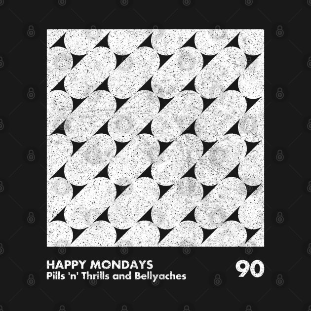 Happy Mondays / Minimal Graphic Design Tribute by saudade