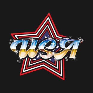 USA 80's Style design T-Shirt