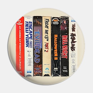 Movie Horror Retro Cassete 2 Pin