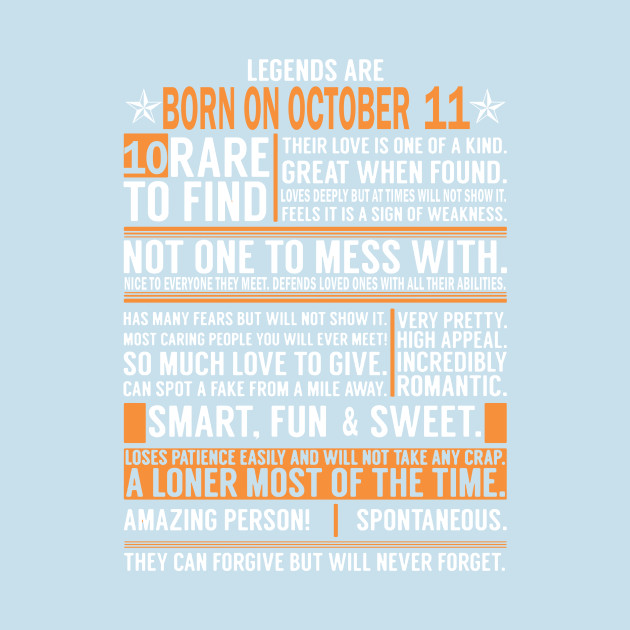 Kings Legends Are Born On October 11 Kings Legends Are Born On October 11 T Shirt Teepublic It is true not only in case of decision but work as well.