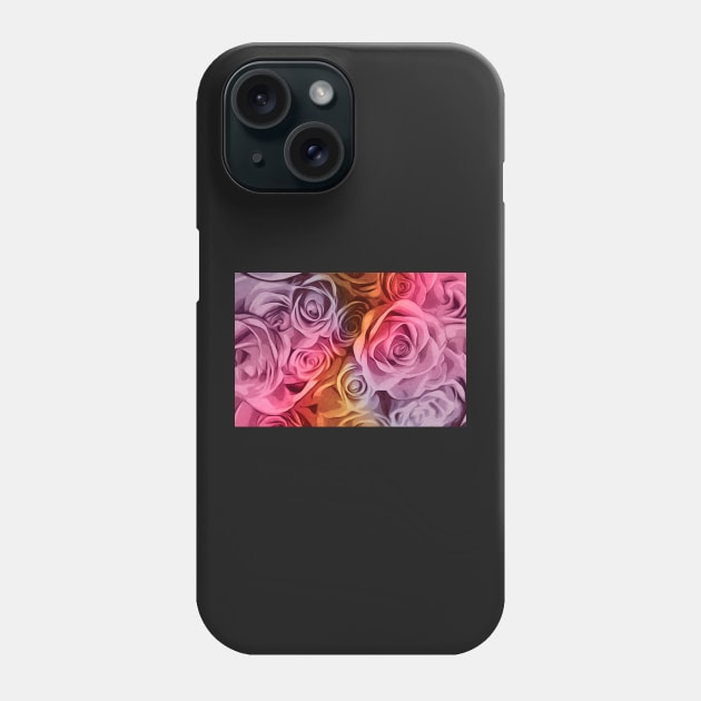 Floral | Roses | Digital Art Phone Case by williamcuccio