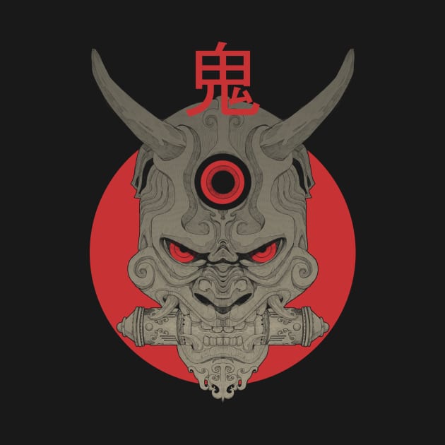 Oni (Black/Red) by Abirdeer