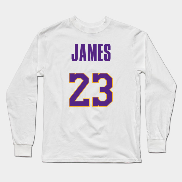 lebron james long sleeve jersey