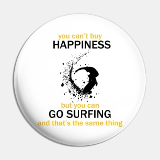 Go Surfing Pin