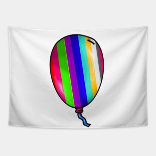 Pride Colors of the Rainbow Balloon - Colorful Tapestry