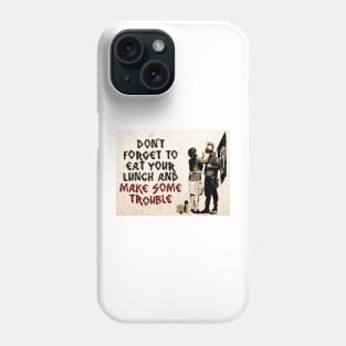 Banksy Anarchist Mom Don't Forget Your Scarf Phone Case