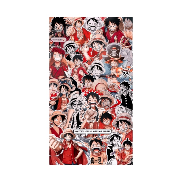 Luffy All Moods by KDungUniversal