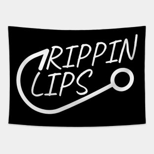 Ripping lips Tapestry