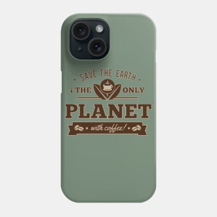 Coffee Planet Phone Case
