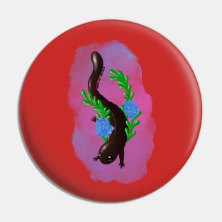 Colorful Precious Paddle Tail Newt Pin