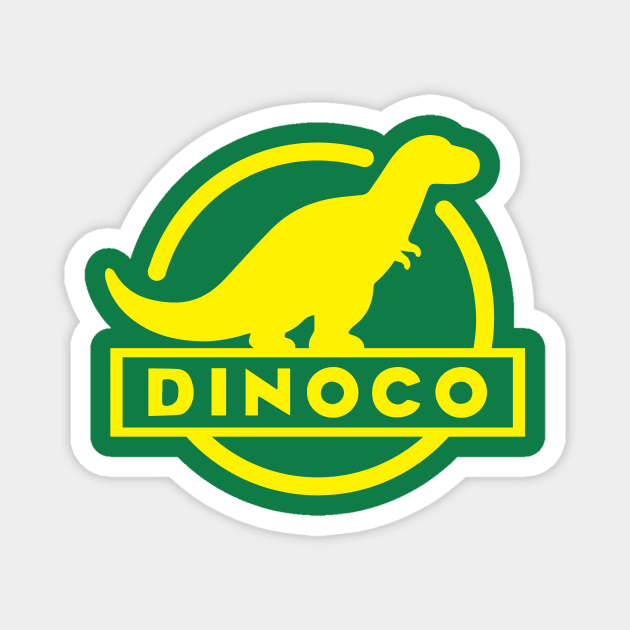 Dinoco Magnet by Super20J