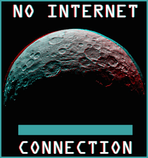 No Internet Connection Up Here Magnet