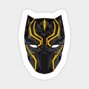 black panther mask Magnet