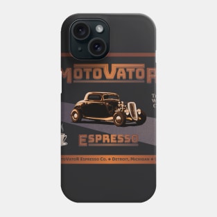 MotoVator Espresso Phone Case