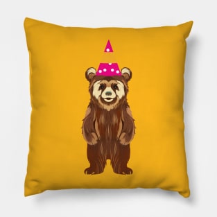 Party Days with the Bear Pillow