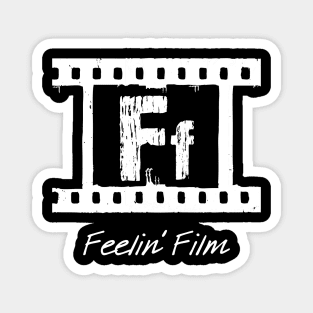 FF White Logo Magnet