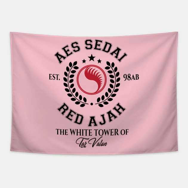 red ajah school aes sedai Tapestry by whatyouareisbeautiful