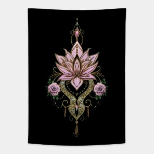 Beautiful lotus blossom Tapestry