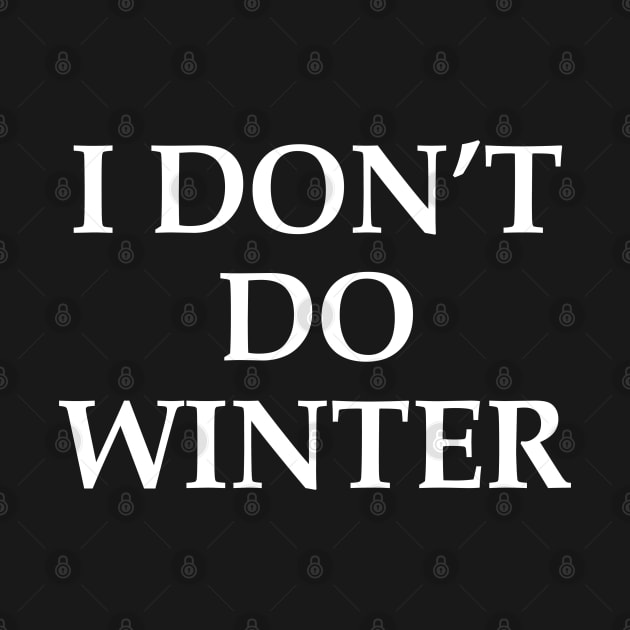 I Don't Do Winter by Venus Complete