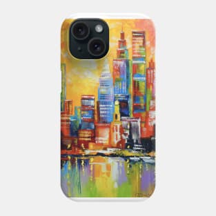 Bright new York city Phone Case