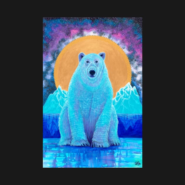 Polar Bear Lord of the North by StephaniePerryArt