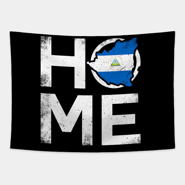 Nicaragua flag. Perfect present for mom mother dad father friend him or her Tapestry by SerenityByAlex
