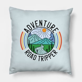 Adventure road tripper Pillow